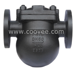 杠杆浮球式蒸汽疏水阀结构图 型号 规格 详细介