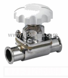 卫生级焊接隔膜阀结构图 型号 规格 详细介绍 解