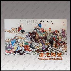 陶瓷壁畫  風景陶瓷壁畫  陶瓷文化墻